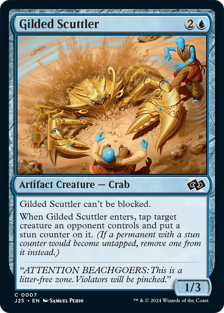 Gilded Scuttler (J25-007)  - Foundations Jumpstart
