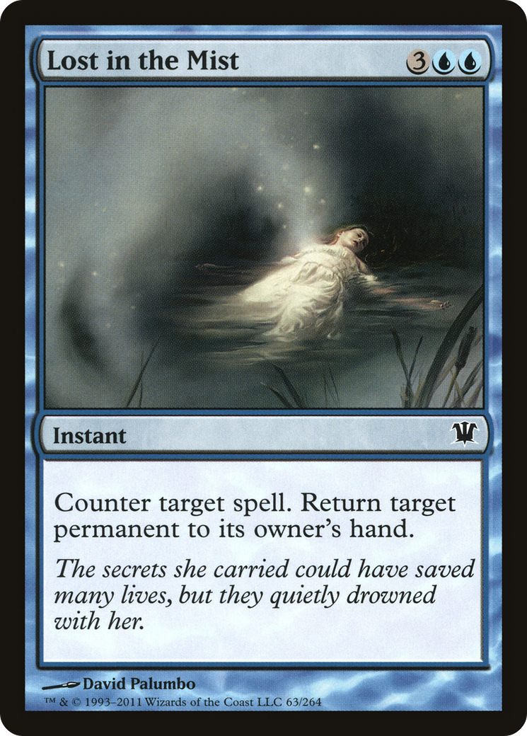 Lost in the Mist (ISD-063)  Foil - Innistrad