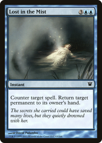 Lost in the Mist (ISD-063)  Foil - Innistrad