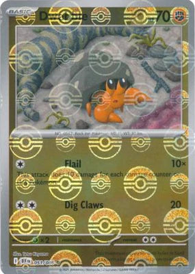 Dwebble (051/086) (Poke Ball Pattern) [Scarlet & Violet: Black Bolt]