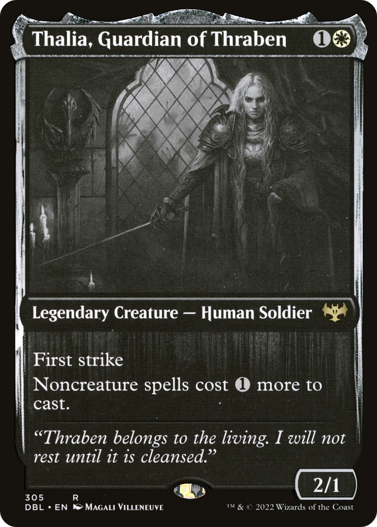 Thalia, Guardian of Thraben (DBL-305)  - Innistrad: Double Feature