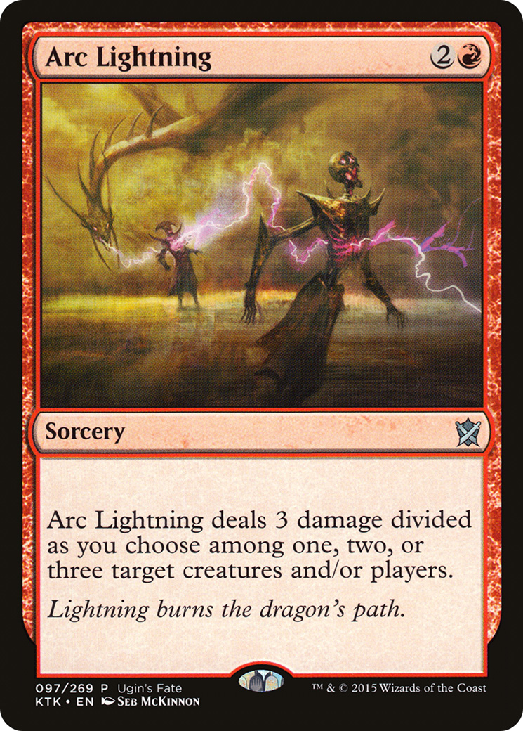 Arc Lightning (FRF_UGIN-097)  - Ugin's Fate