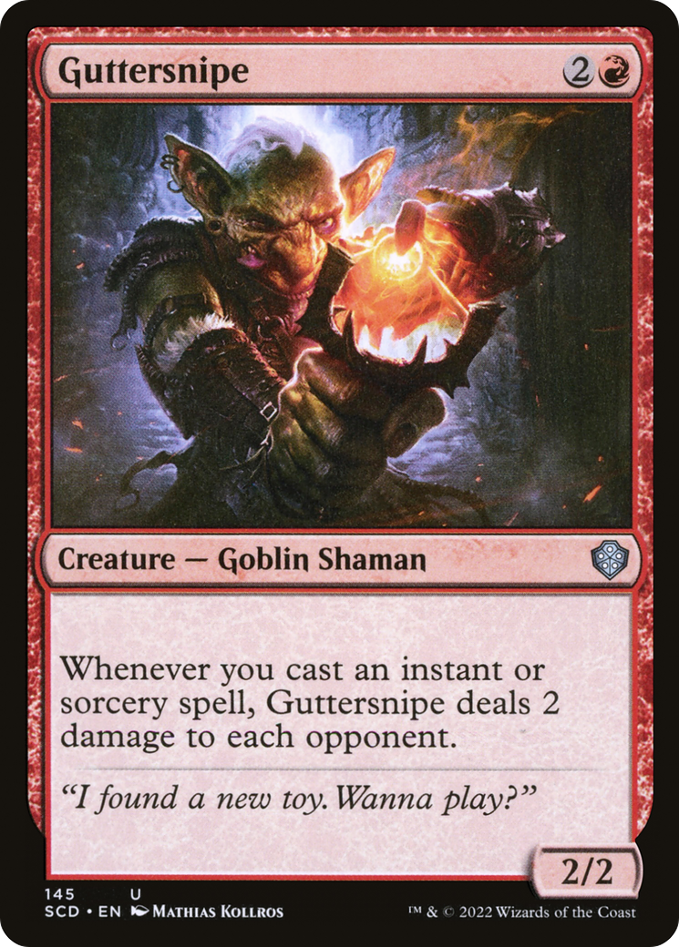 Guttersnipe (SCD-145)  - Starter Commander Decks