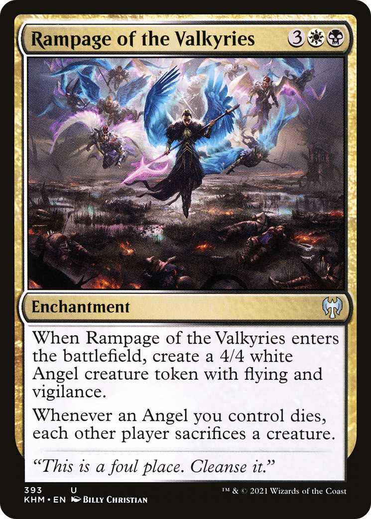 Rampage of the Valkyries (KHM-393)  - Kaldheim