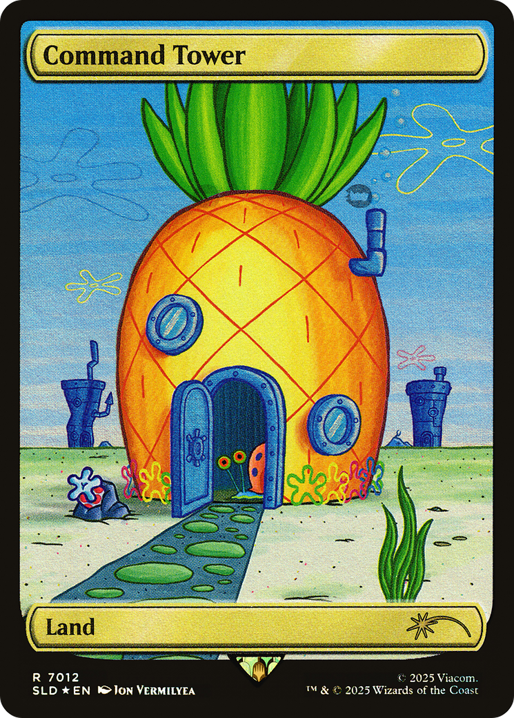 Command Tower (7012) (Rainbow Foil) (SLD-7012)  Foil - Secret Lair Drop