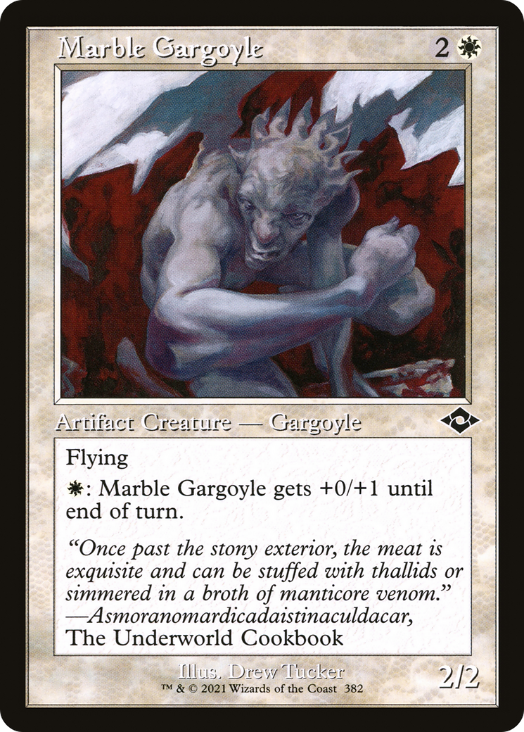 Marble Gargoyle (Retro Frame) (MH2-382)  Foil - Modern Horizons 2