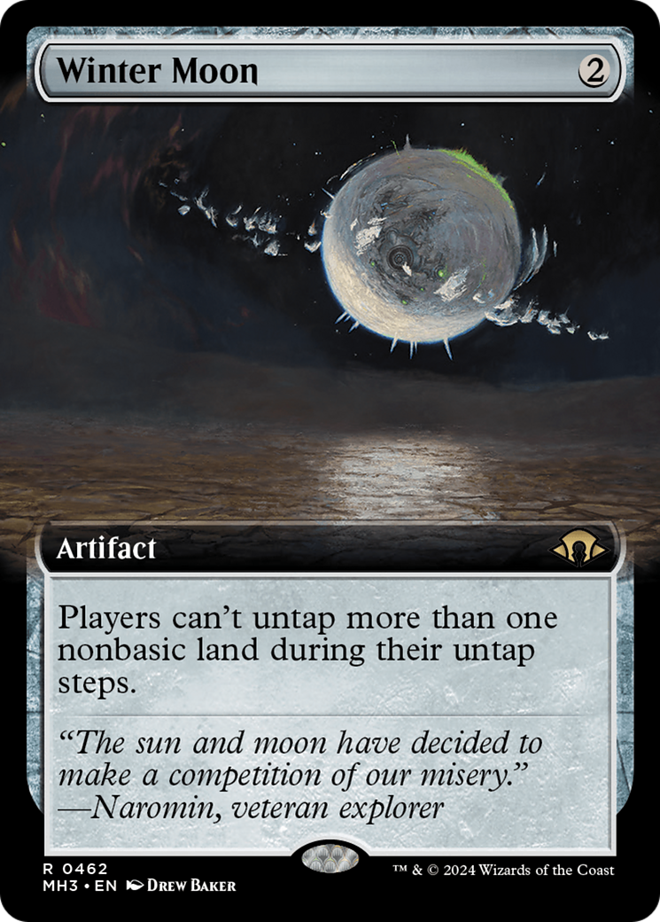 Winter Moon (Extended Art) (MH3-462)  - Modern Horizons 3: (Extended Art)