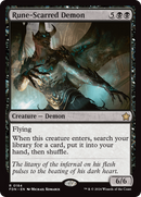 Rune-Scarred Demon (FDN-184)  Foil - Foundations