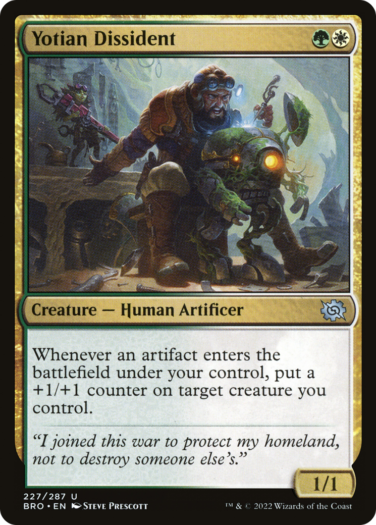 Yotian Dissident (BRO-227)  Foil - The Brothers' War