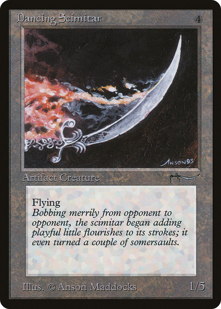 Dancing Scimitar (ARN-)  - Arabian Nights