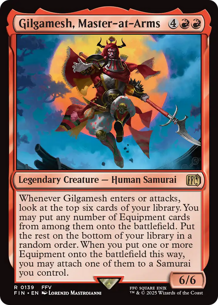 Gilgamesh, Master-at-Arms (FIN-139)  Foil - FINAL FANTASY