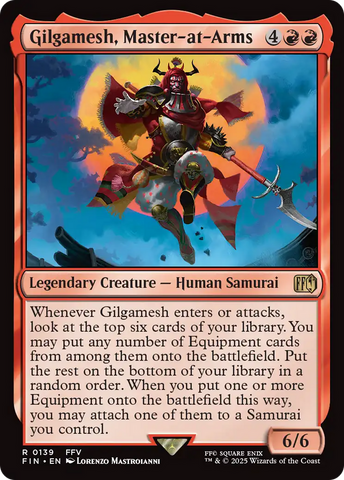 Gilgamesh, Master-at-Arms (FIN-139)  Foil - FINAL FANTASY