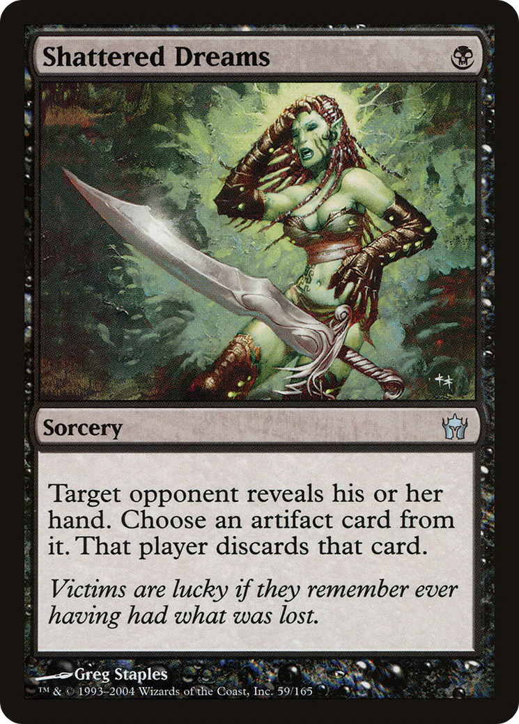 Shattered Dreams (5DN-059)  Foil - Fifth Dawn