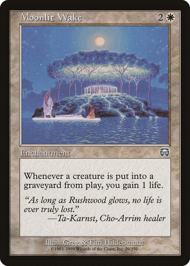Moonlit Wake (MMQ-029)  Foil - Mercadian Masques