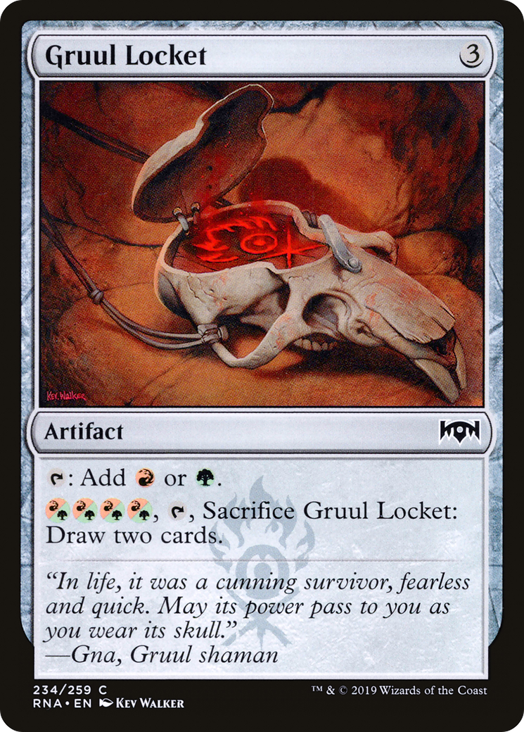 Gruul Locket (RNA-234)  - Ravnica Allegiance