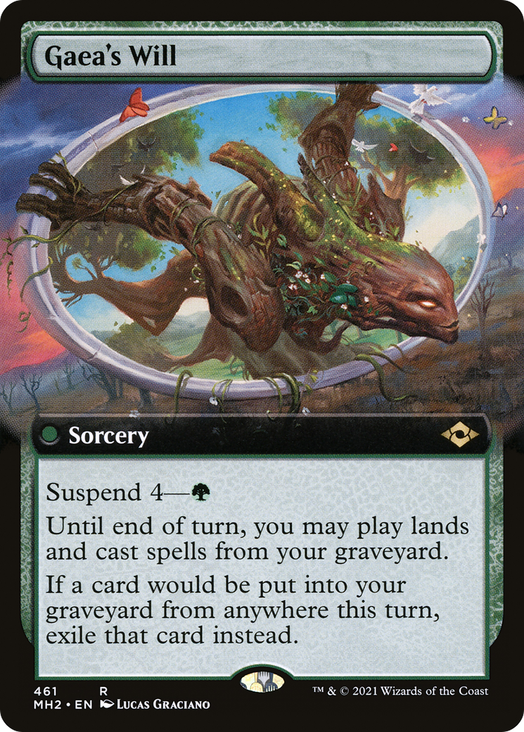 Gaea's Will (Extended Art) (MH2-461)  - Modern Horizons 2: (Extended Art)