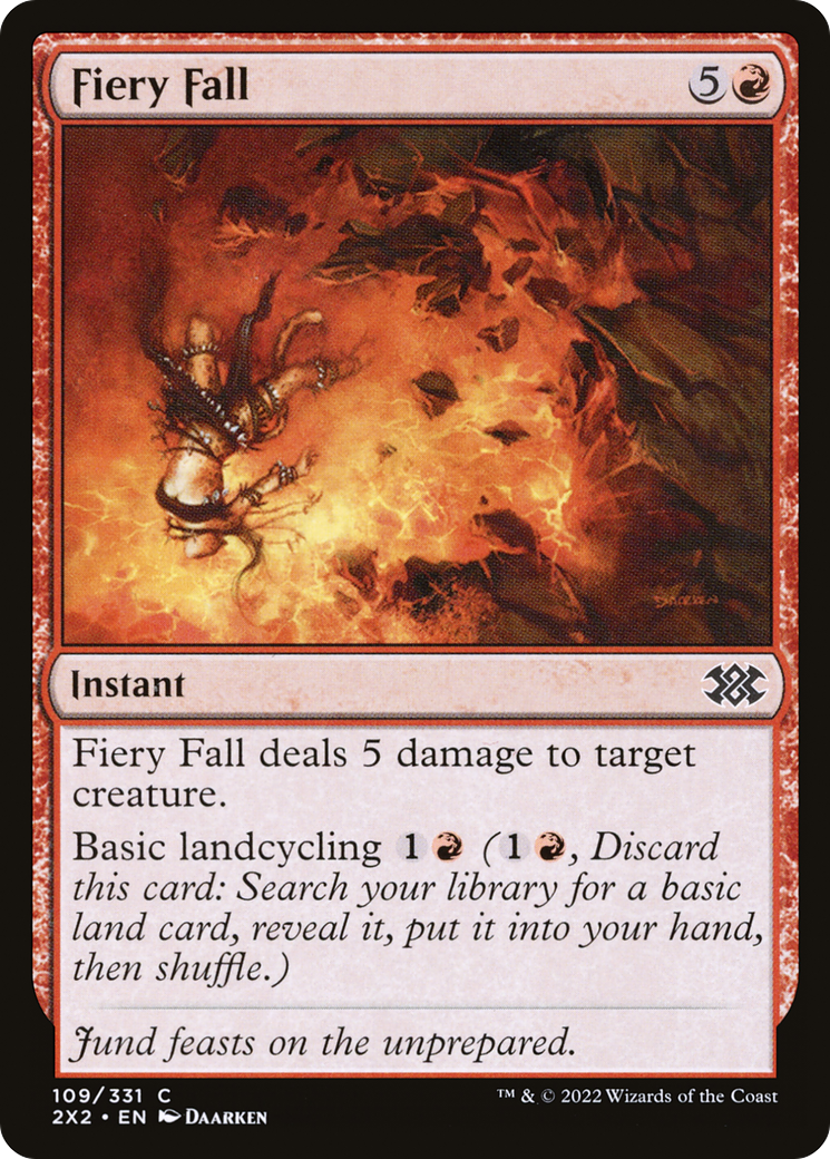 Fiery Fall (2X2-109)  Foil - Double Masters 2022