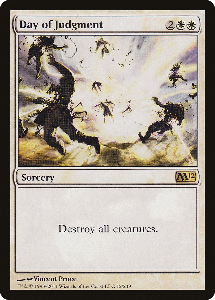 Day of Judgment (M12-012)  Foil - Magic 2012