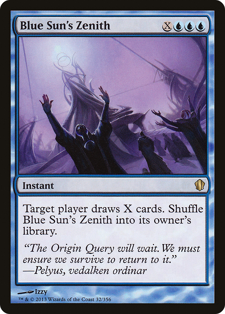 Blue Sun's Zenith (C13-032)  - Commander 2013