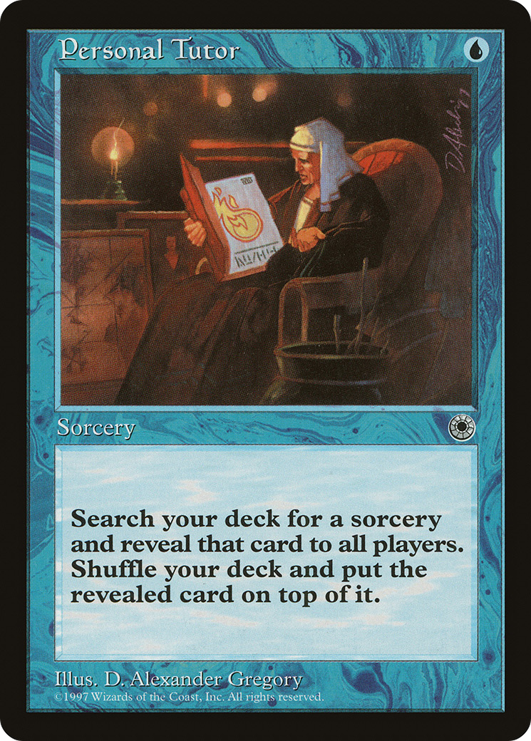 Personal Tutor (POR-)  - Portal