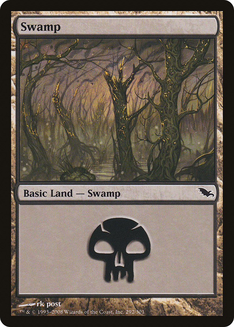 Swamp (292) (SHM-292)  - Shadowmoor