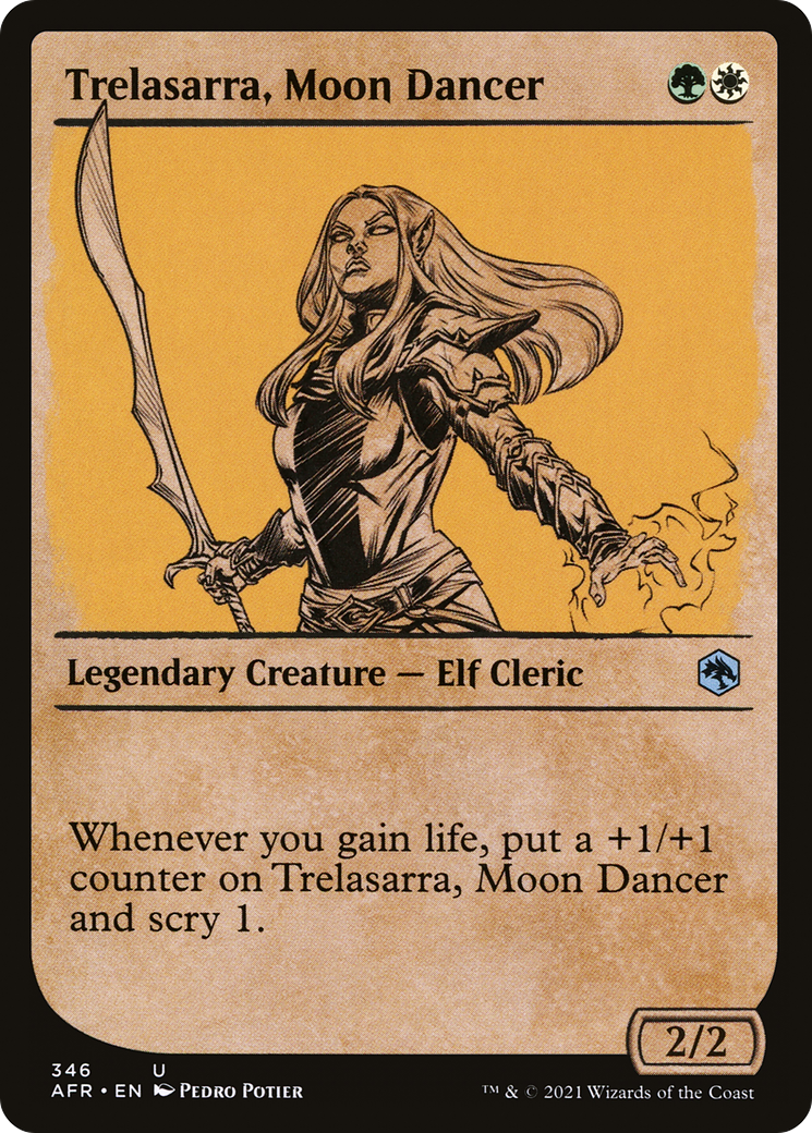 Trelasarra, Moon Dancer (Showcase) (AFR-346)  - Adventures in the Forgotten Realms: (Showcase)