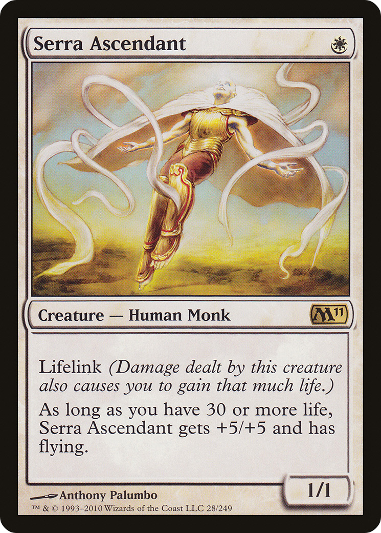 Serra Ascendant (M11-028)  - Magic 2011