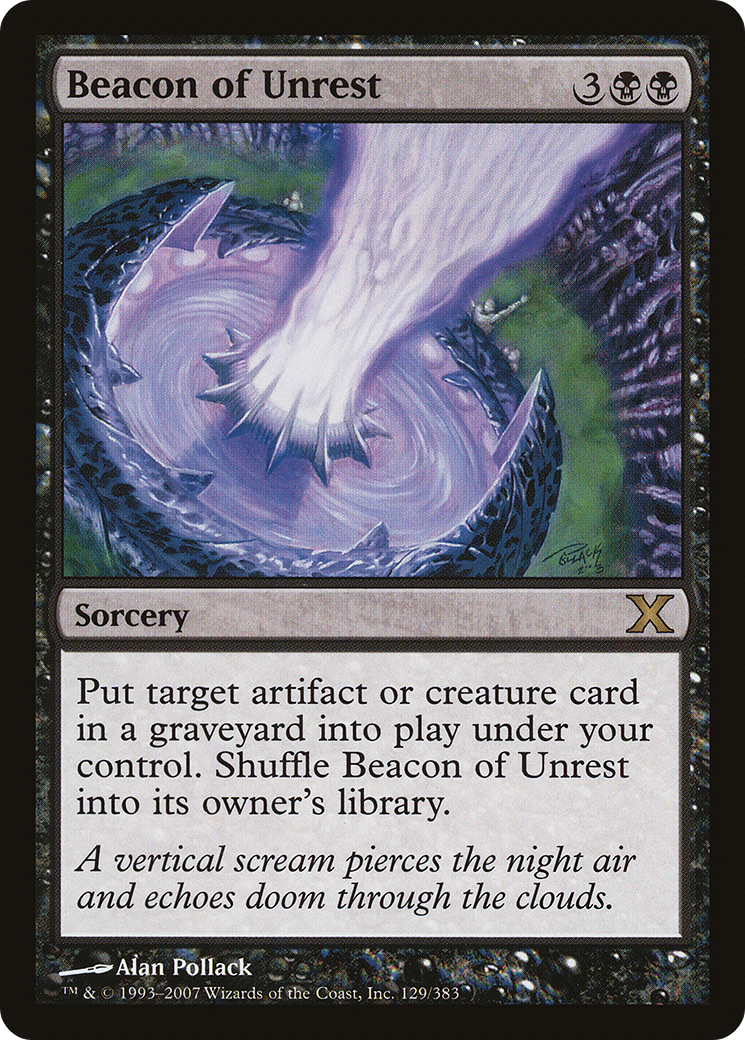 Beacon of Unrest (10E-129)  - Tenth Edition