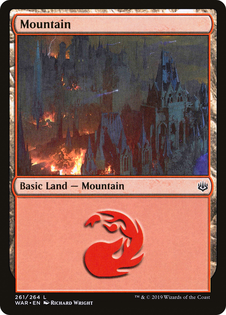 Mountain (WAR-261)  Foil - War of the Spark