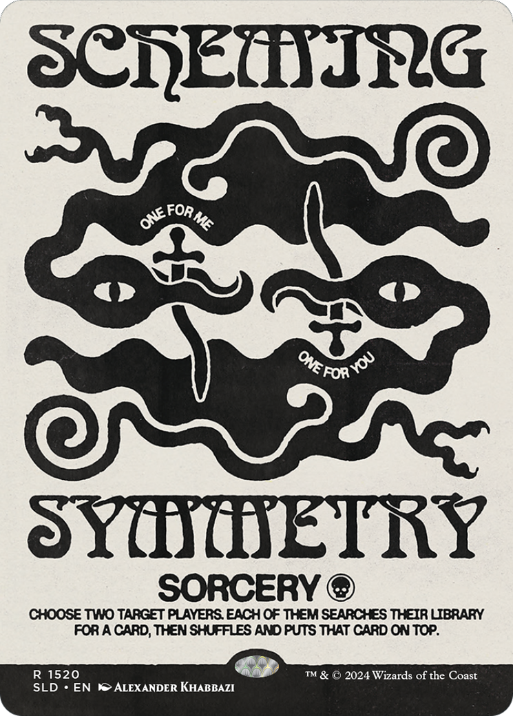 Scheming Symmetry (SLD-1520)  - Secret Lair Drop (Borderless)