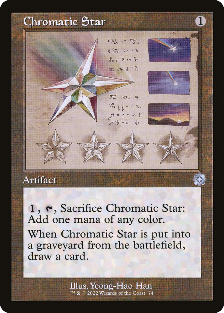 Chromatic Star (Schematic) (BRR-074)  - The Brothers' War Retro Artifacts