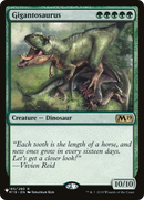 Gigantosaurus (LIST-185/280)  - The List