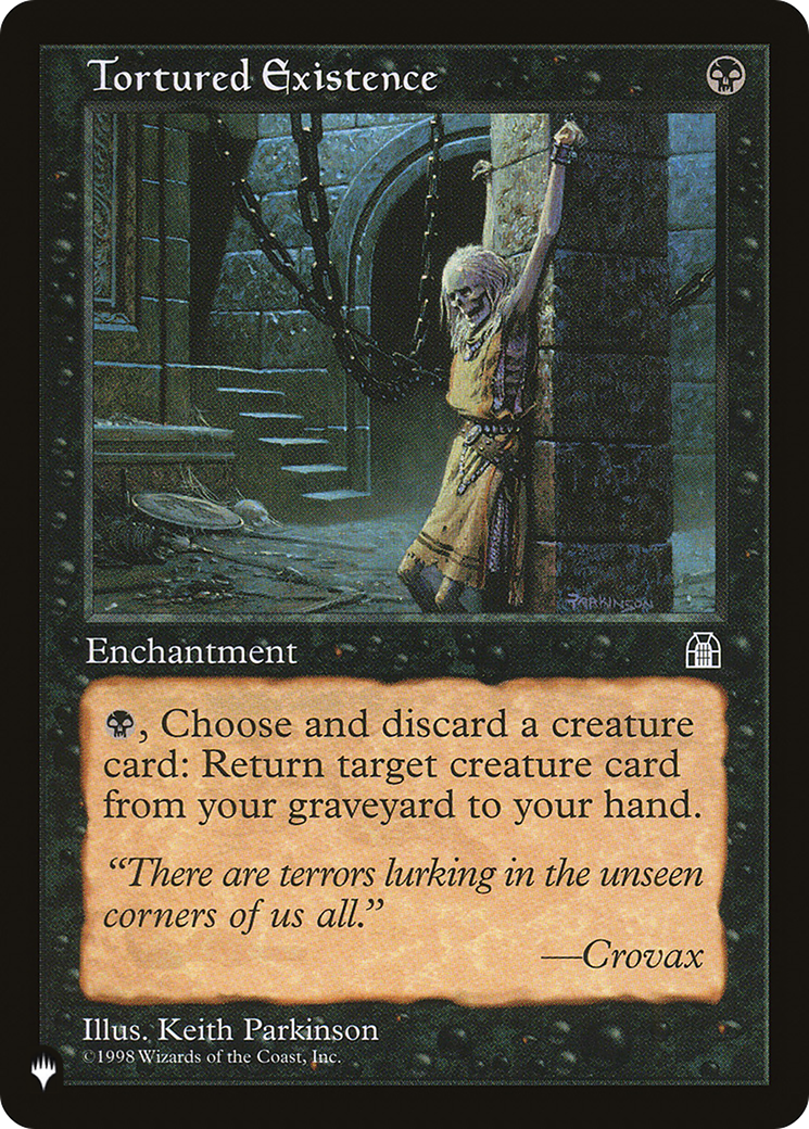 Tortured Existence (LIST-)  - The List