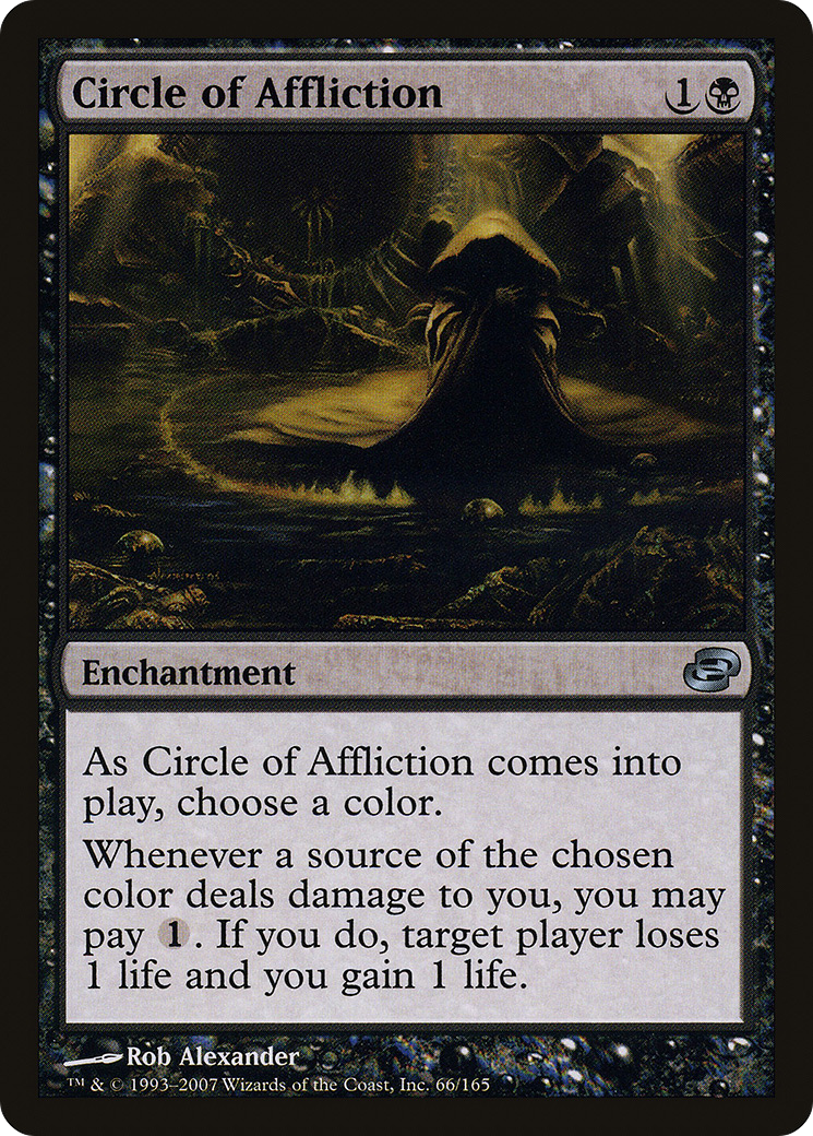 Circle of Affliction (PLC-066)  Foil - Planar Chaos