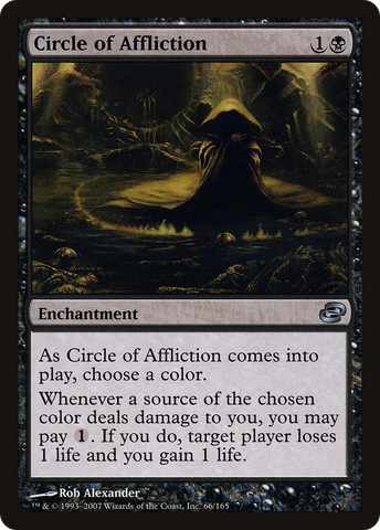 Circle of Affliction (PLC-066)  Foil - Planar Chaos