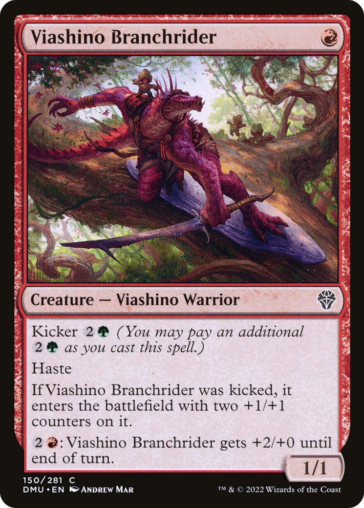 Viashino Branchrider (DMU-150)  Foil - Dominaria United