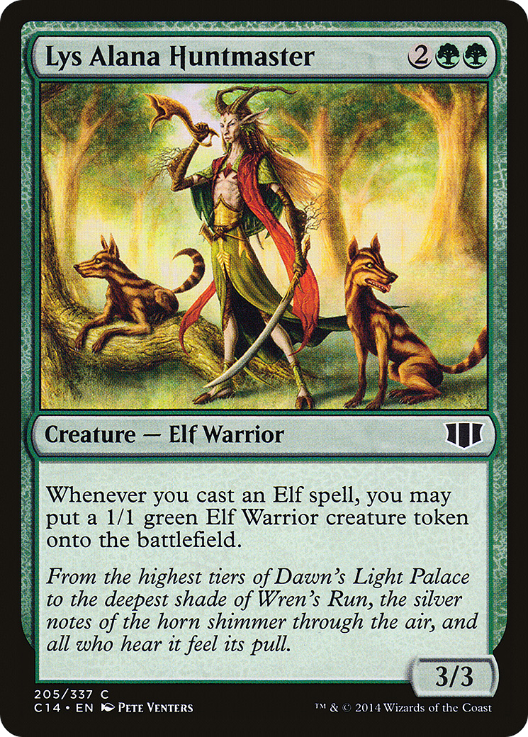 Lys Alana Huntmaster (C14-205)  - Commander 2014