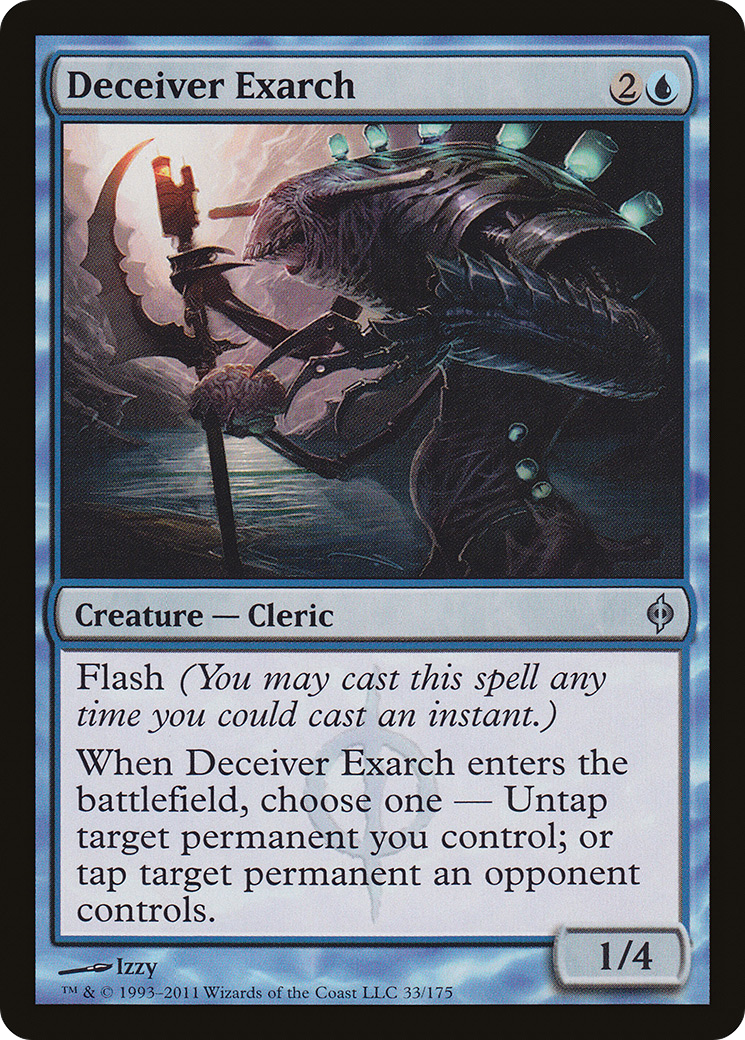 Deceiver Exarch (NPH-033)  - New Phyrexia