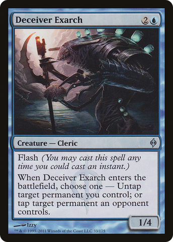 Deceiver Exarch (NPH-033)  Foil - New Phyrexia