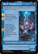 Jill, Shiva's Dominant // Shiva, Warden of Ice (FIN-058) - FINAL FANTASY: (enchantment) Foil