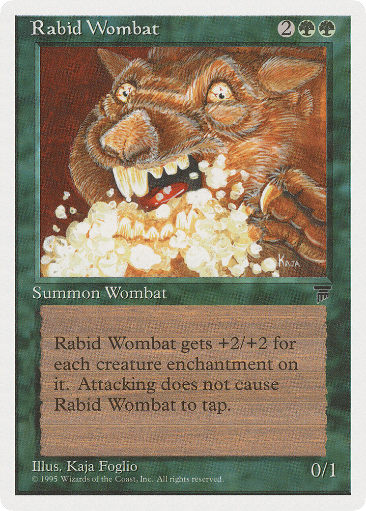 Rabid Wombat (CHR-)  - Chronicles