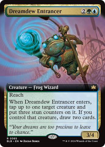 Dreamdew Entrancer (Extended Art) (BLB-365) - Bloomburrow: (Extended Art)