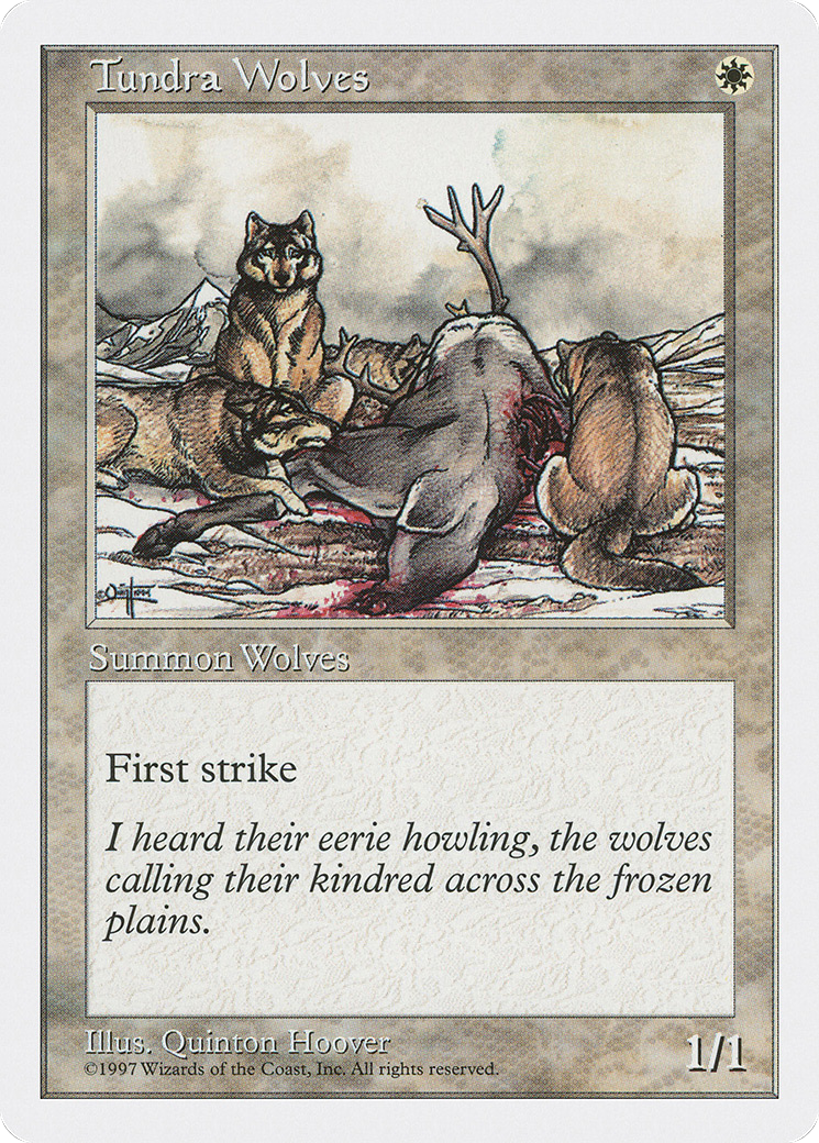 Tundra Wolves (5ED-)  - Fifth Edition