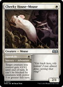 Cheeky House-Mouse (WOE-007)  Foil - Wilds of Eldraine