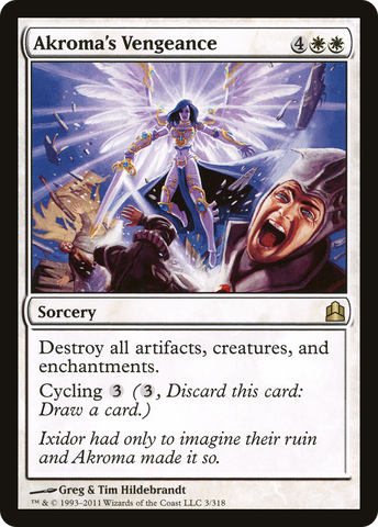 Akroma's Vengeance (CMD-003)  - Commander 2011