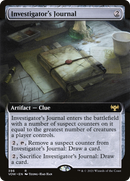 Investigator's Journal (Extended Art) (VOW-396)  Foil - Innistrad: Crimson Vow: (Extended Art)