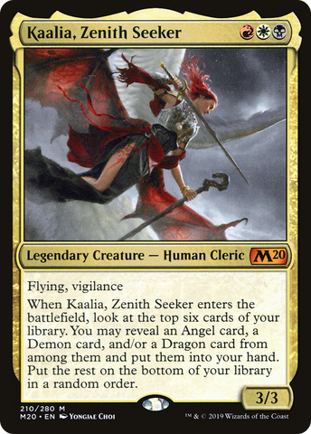 Kaalia, Zenith Seeker (M20-210)  Foil - Core Set 2020
