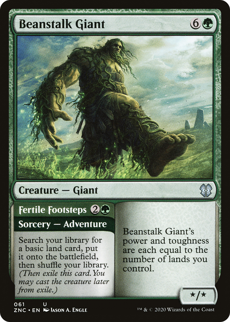 Beanstalk Giant (ZNC-061)  - Zendikar Rising Commander