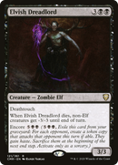 Elvish Dreadlord (CMR-121)  Foil - Commander Legends