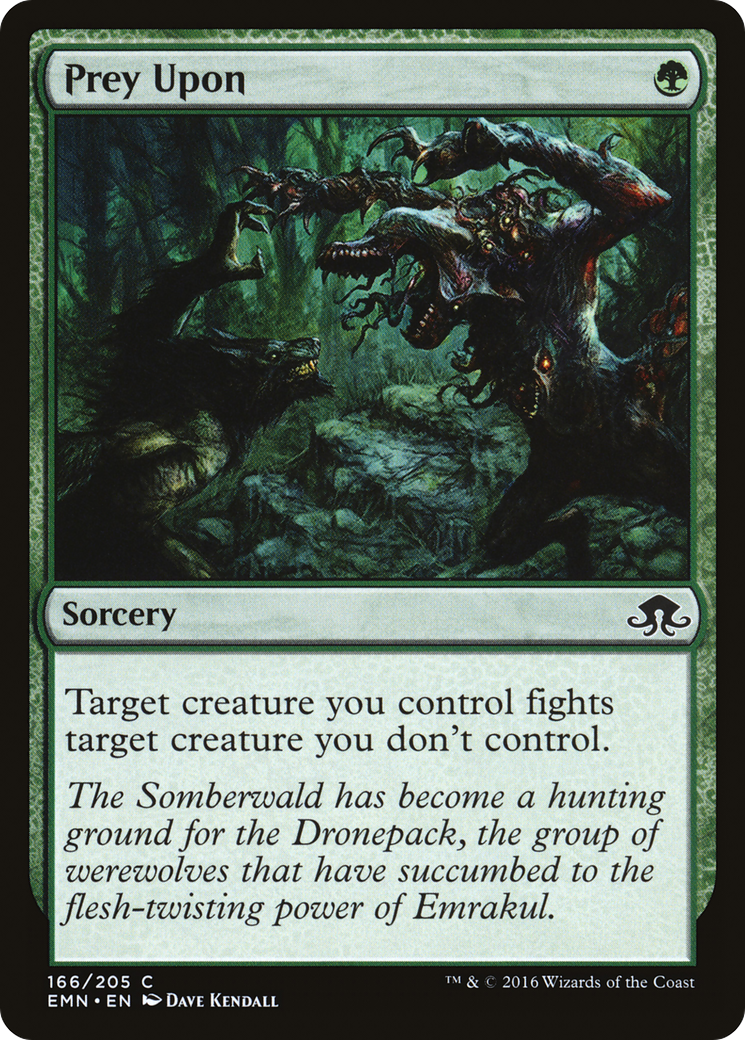 Prey Upon (EMN-166)  Foil - Eldritch Moon